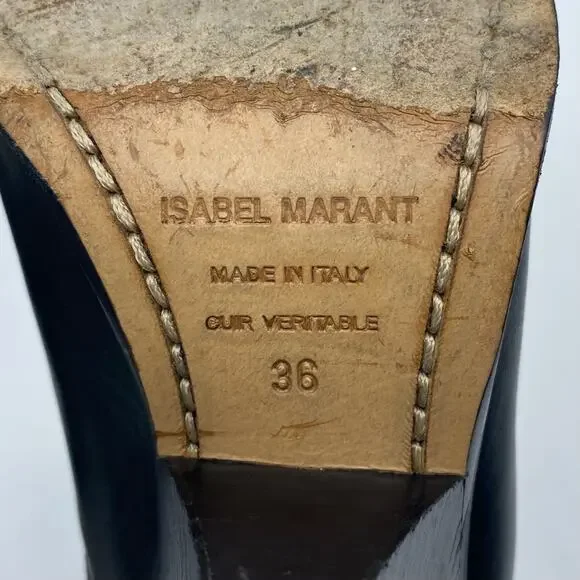 Isabel Marant Lemsey Ankle Boots size 36/US 6 - Picture 12 of 15